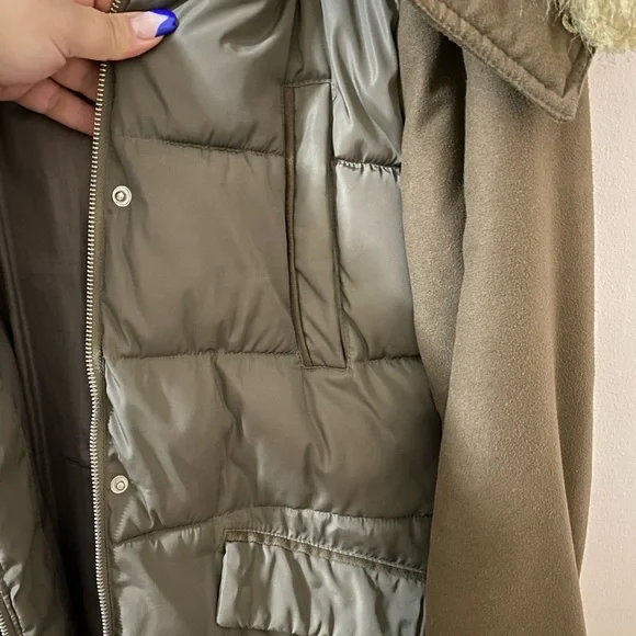 🧥HP🧥 French Connection Womens Faux Coat 1